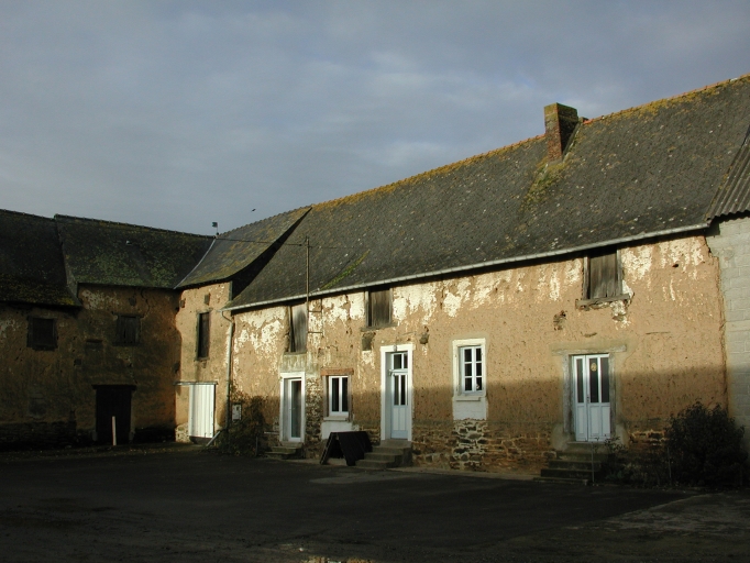 Vue générale du logis ; Sévegrand, ferme du manoir