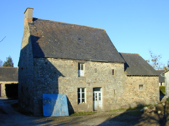 La Fontaine de Lin : vue générale sud-ouest ; Vue générale sud-ouest ; La Fontaine de Lin, maison remaniée du XVIIe siècle : vue générale sud-ouest