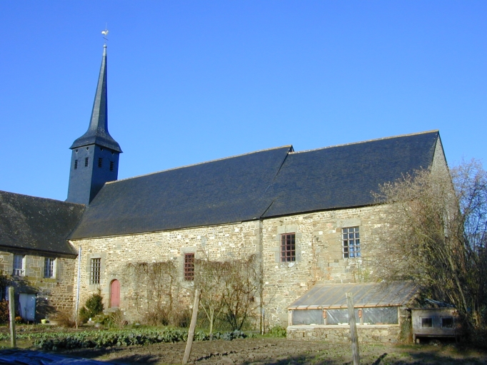 Prieuré puis église paroissiale Saint-Léger (Saint-Léger-des-Prés)