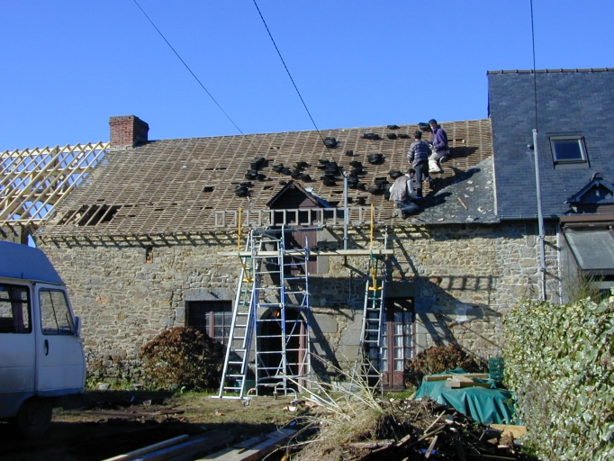 Le logis : vue générale est