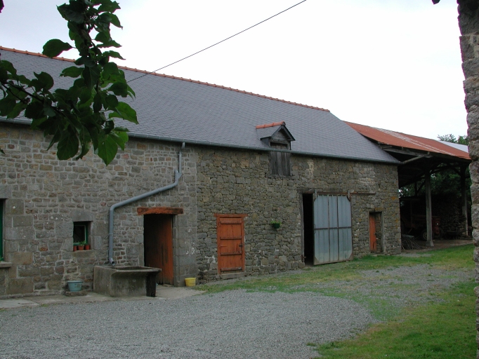 Vue partielle sud ; parties agricoles