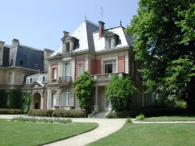 Hôtel René Oberthür, façade sur le jardin