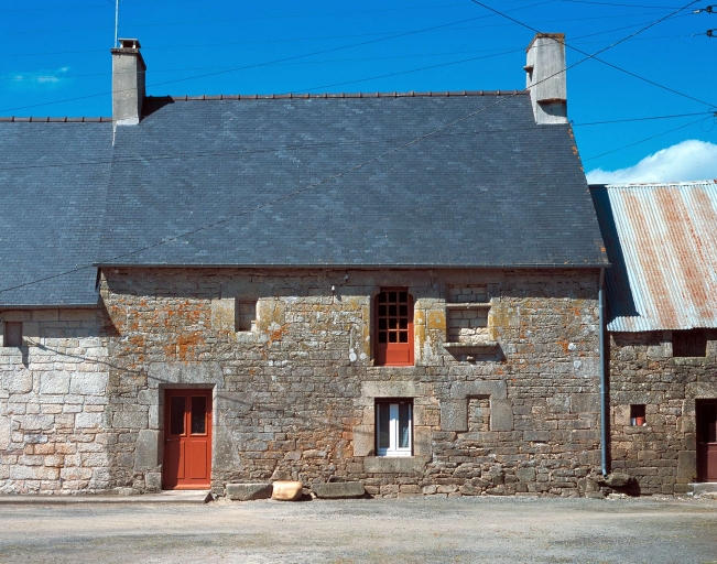 Vue générale sud ; Saint-Rivalain, maison, vue générale sud.