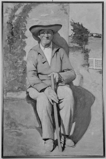 Tableau : Le père Le Goff ; Tableau : Le père Le Goff