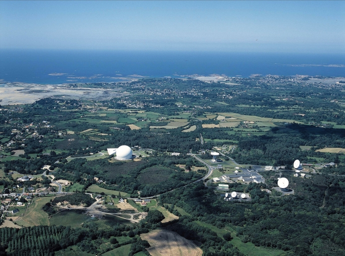 Vue aérienne.