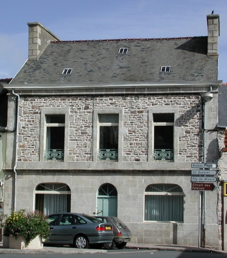 Façade antérieure.