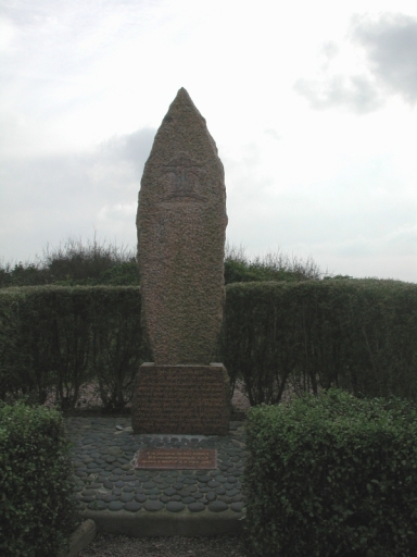 Vue générale stèle de Bilfot