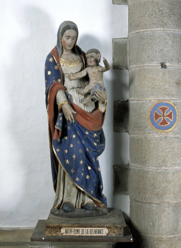 Statue de la Vierge à l'Enfant 3 dite Notre-Dame de la Délivrance