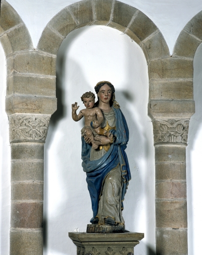 Statue de la Vierge à l'Enfant 5 dite Notre-Dame de Vérité