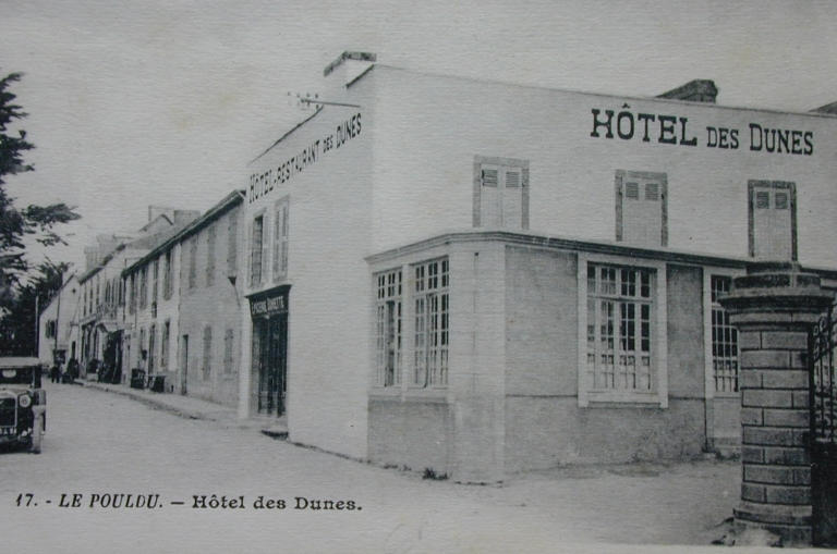 Hôtel des Dunes. Carte postale, vers 1920 (coll. part.)