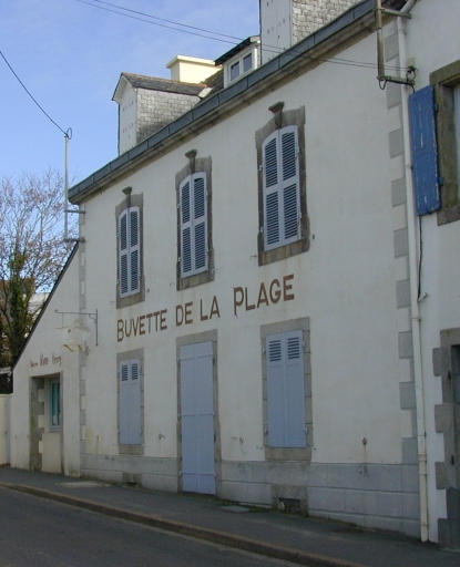 Ancienne Buvette de la Plage, rue des Grands Sables (coll. Part.)