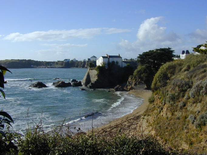 Pors Guirec et Men Du, vue vers l'ouest et Bellangenet