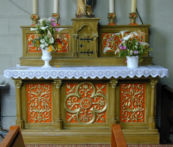 Autel-retable du bras nord