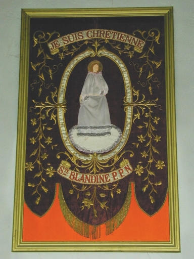 Bannière 5 (sainte Blandine)