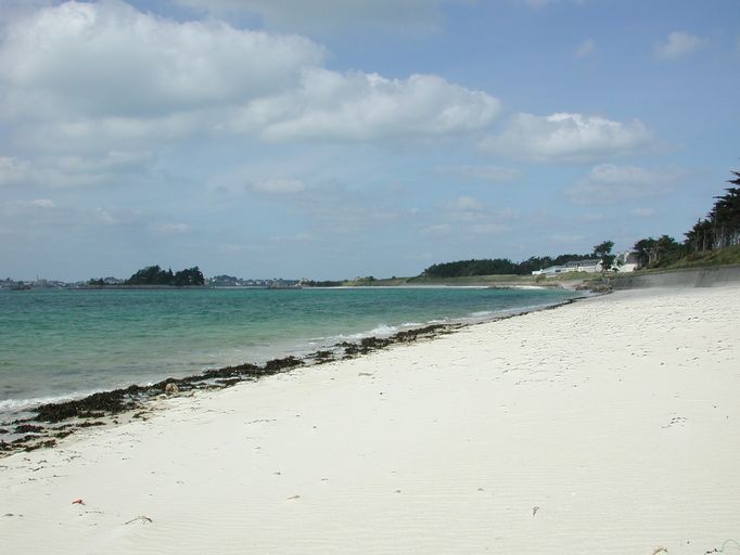 Vue générale de la plage du Sanatorium