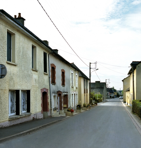 La rue du Commerce : vue vers le sud