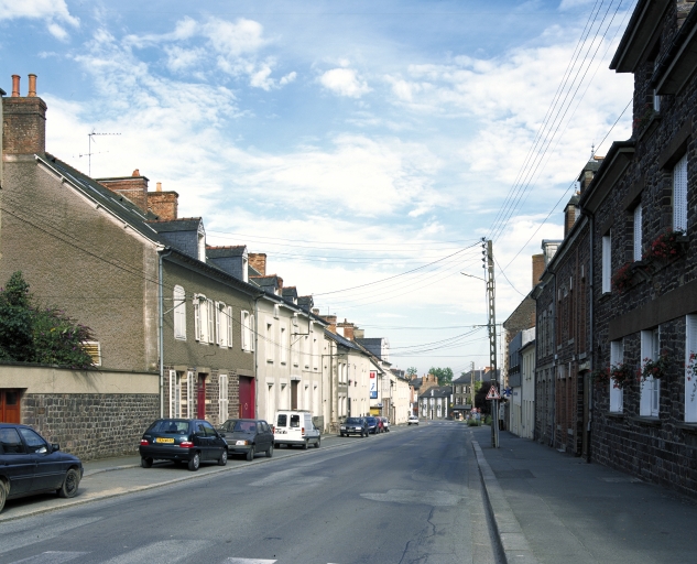 Vue est de la rue de Rennes