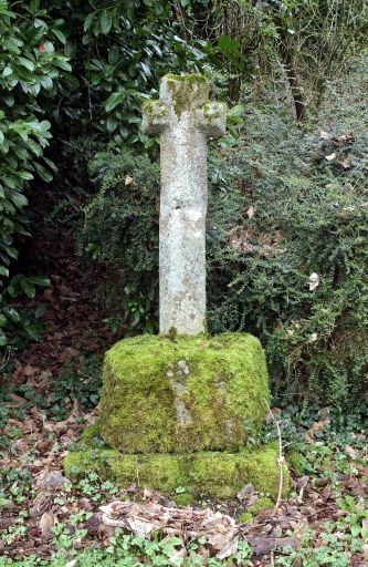 Le Croix Chemin, ancienne croix de carrefour : vue générale nord  ; Vue générale nord