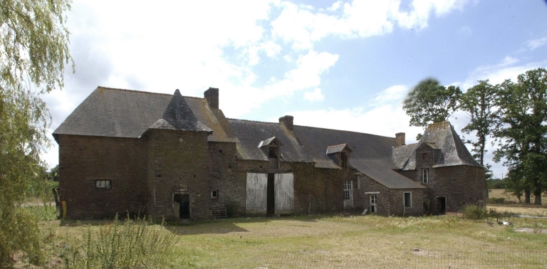 Vue générale nord des bâtiments sud