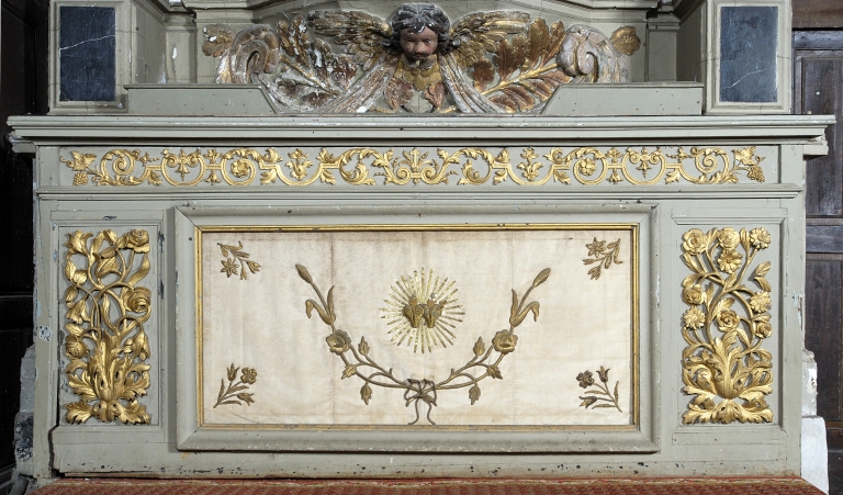 Vue générale ; Autel : vue générale