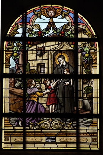 Verrière de la baie 1 : Saint Vincent de Paul