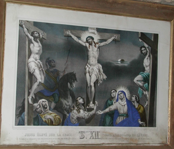 Station 12 : Christ en croix
