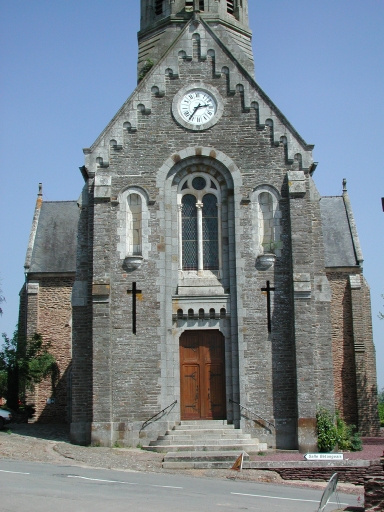 Église paroissiale Saint-Etienne, Saint-Genou (Monterfil)