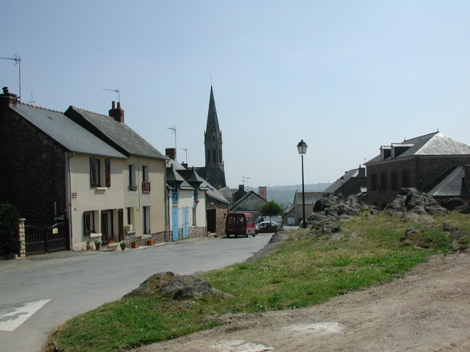 Vue du nord vers le sud ; Village - Vue du nord vers le sud