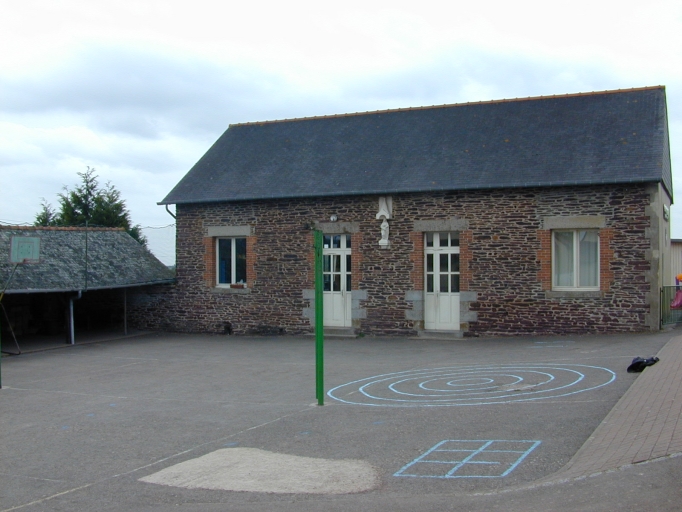 Vue générale nord-ouest ; L'ancienne école privée de filles