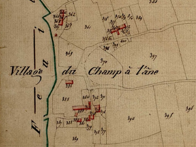 Extrait du cadastre de 1823