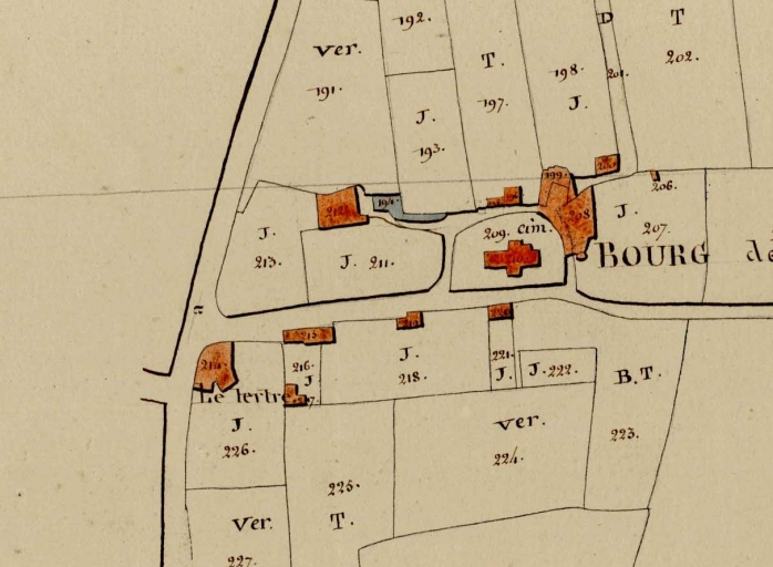 Extrait du cadastre de 1812