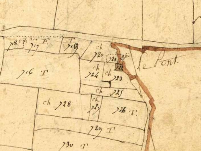 Extrait du cadastre de 1810