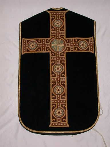 Vue générale de la chasuble