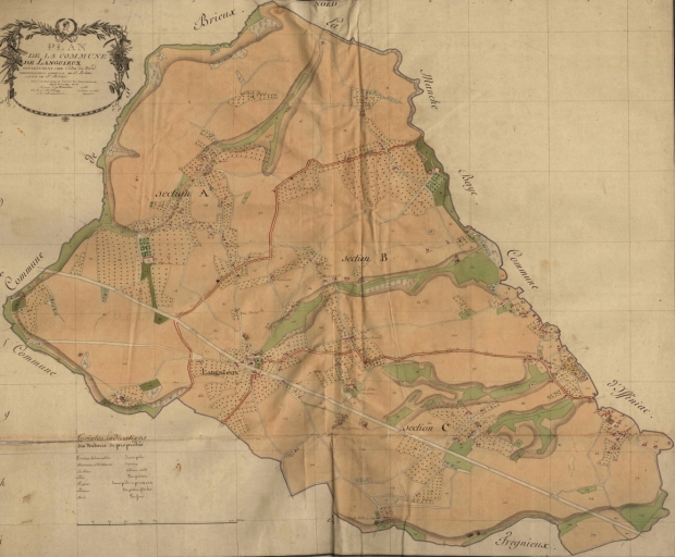 Plans par masse de culture, 1803-1804 (AD 22)