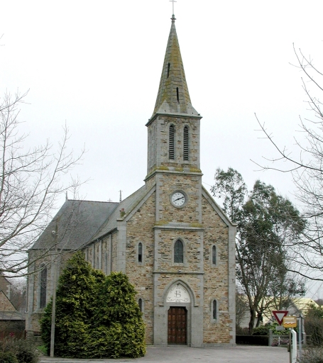 Eglise Saint-Ronan (1872) ; Vue générale