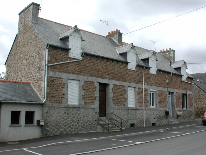 Logis jumelés symétriques ; Vue générale