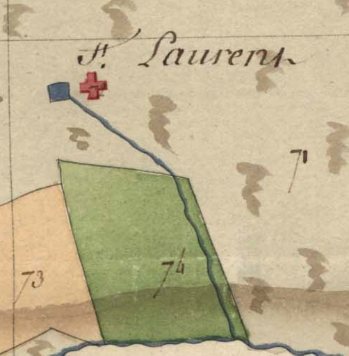 Extrait des plans par masse de culture, 6 septembre 1806 (AD 22) ; Extrait des plans par masse de culture, 6 septembre 1806 (AD 22)