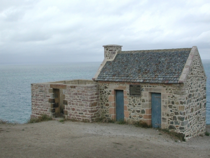 Vue générale du corps de garde de la Guette aujourd'hui ; Vue générale du corps de garde de la Guette aujourd'hui