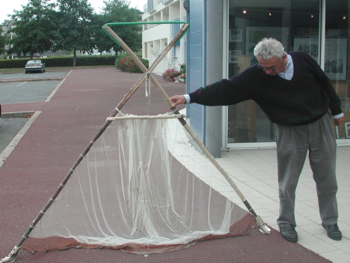 Havenet en croix (Atelier du Patrimoine, Dahouët)