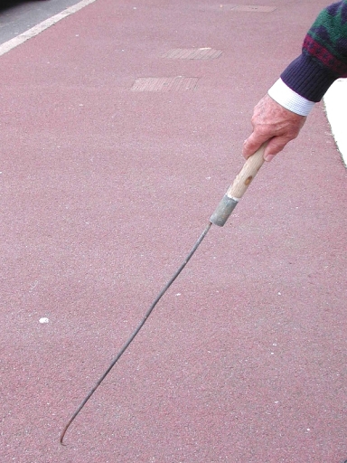 Croc pour pêcher les crinquenelles (étrilles)