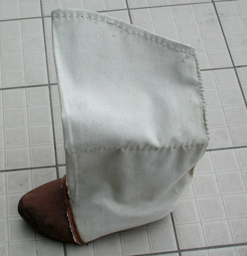 Sabots-bottes entoilés de marin islandais (Atelier du Patrimoine) 