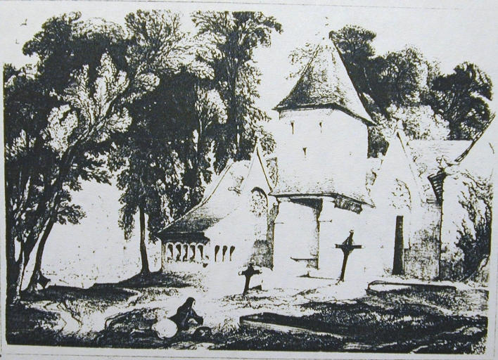 Reproduction d'une lithographie de 1841