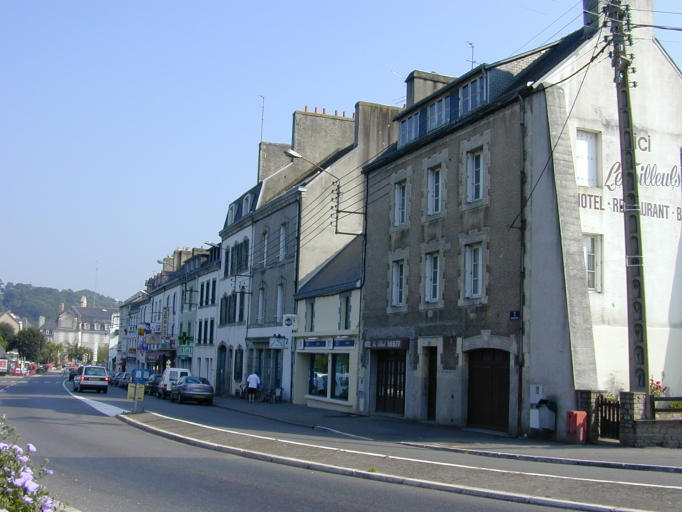 La rue du Bourgneuf, vue vers le nord