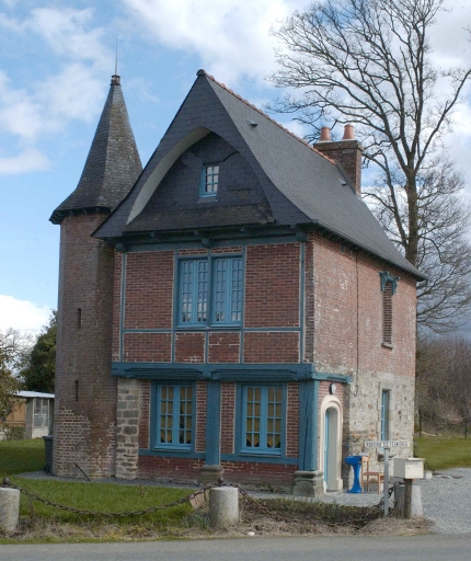 Le rendez-vous de chasse des Tesnières ; Vue générale sud-est