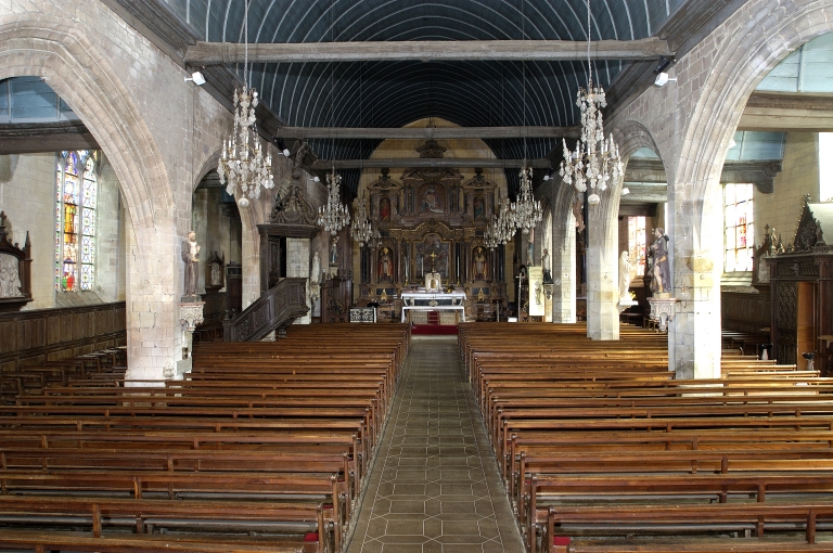 Vue générale vers le choeur