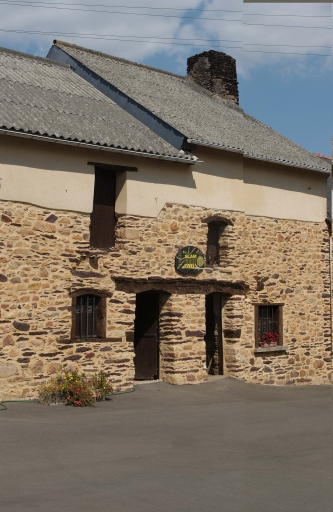 Vue générale sud ; La Martrais