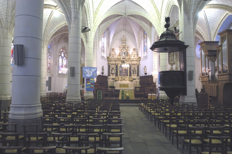 Vue générale vers le choeur