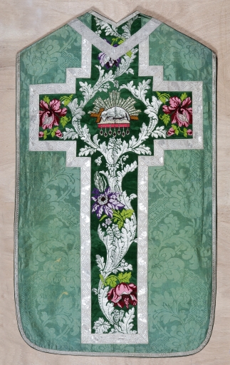 Chasuble : vue générale du dos