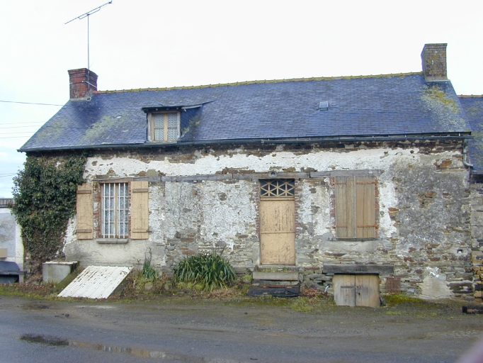 Ferme du Friche ; Vue générale sud ; Le Friche Blanc : maison de ferme du milieu du XIXe siècle