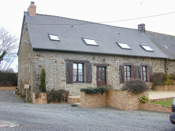 Le logis : vue générale nord-ouest